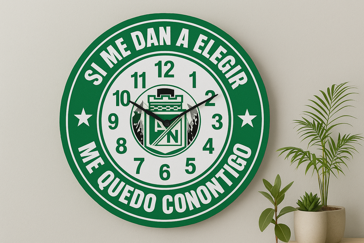 Reloj de Vidrio Sublimable