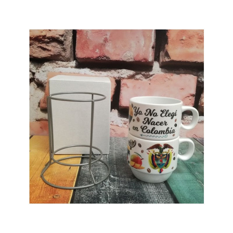 Tazas Para Tinto Apilables personalizadas