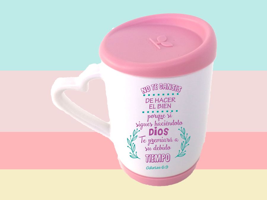 Mug Tapa y Base