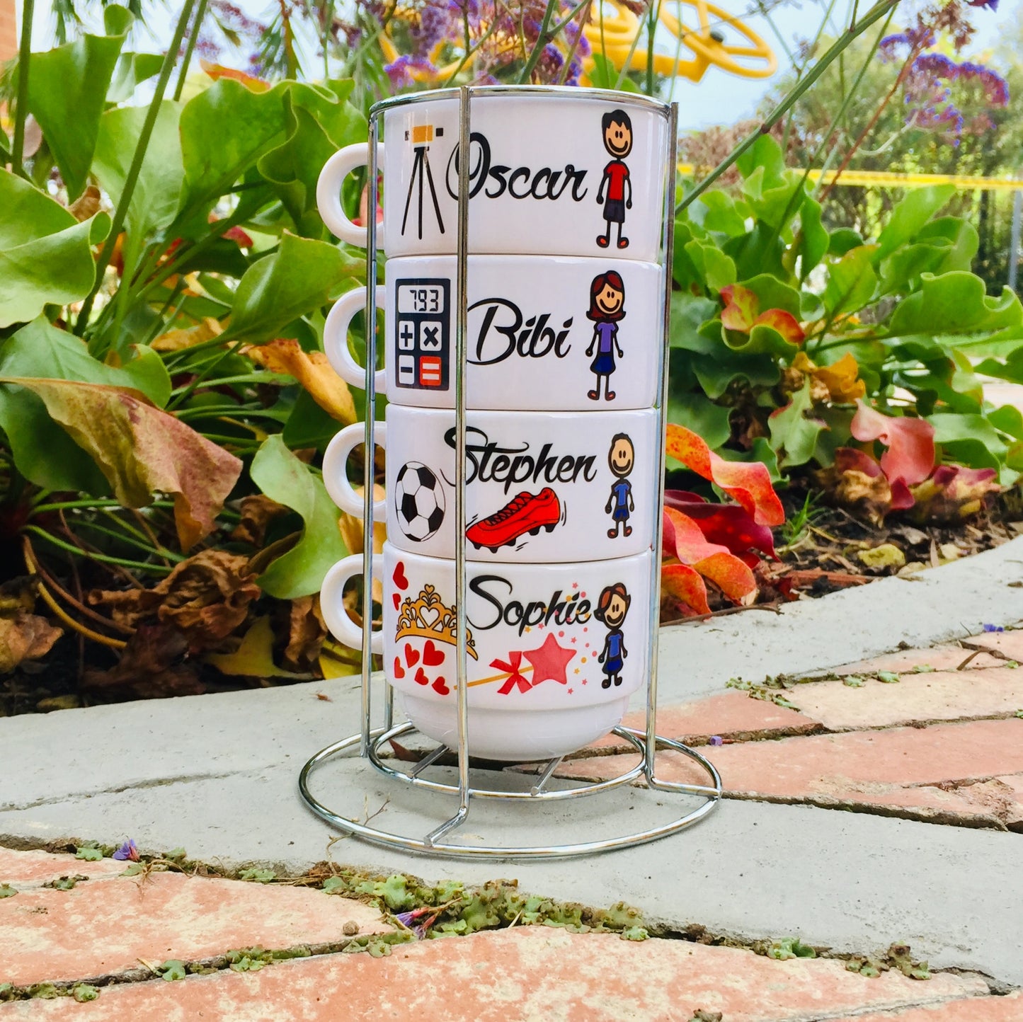 Tazas Para Tinto Apilables personalizadas