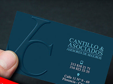 Tarjetas Repujadas