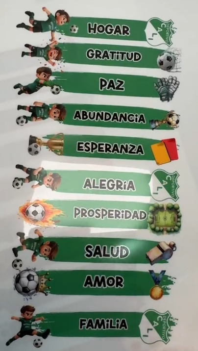 sticker velas equipos de futbol