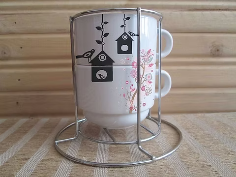 Tazas Para Tinto Apilables personalizadas