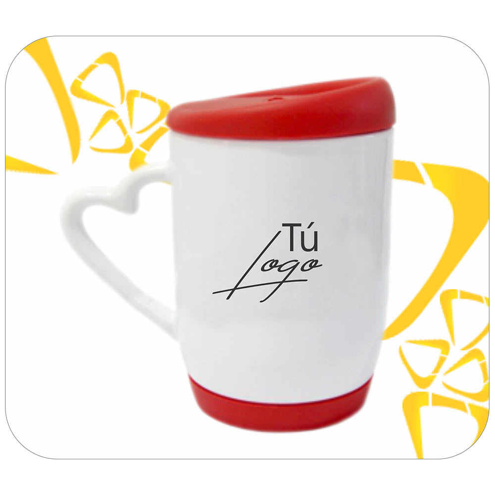 Mug Tapa y Base
