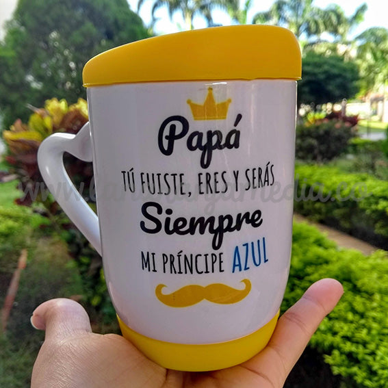Mug Tapa y Base