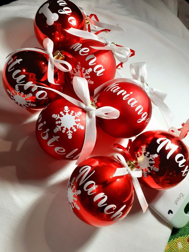 Bolas navideñas personalizadas