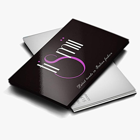 Tarjetas Brillo UV 1 lado