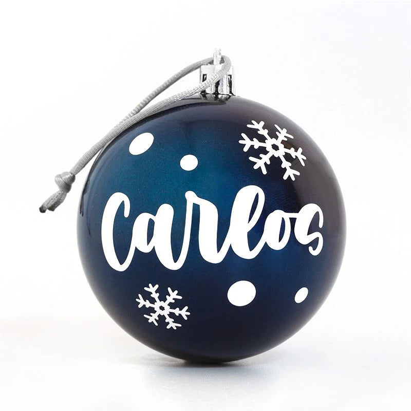 Bolas navideñas personalizadas