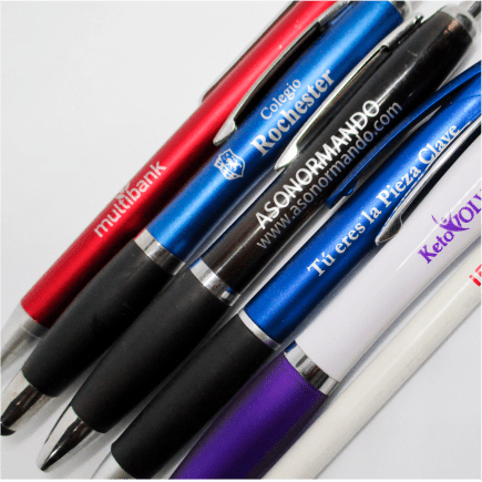 lapiceros (bolígrafos) personalizados